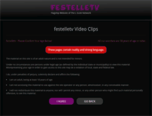 Tablet Screenshot of festelletv.com